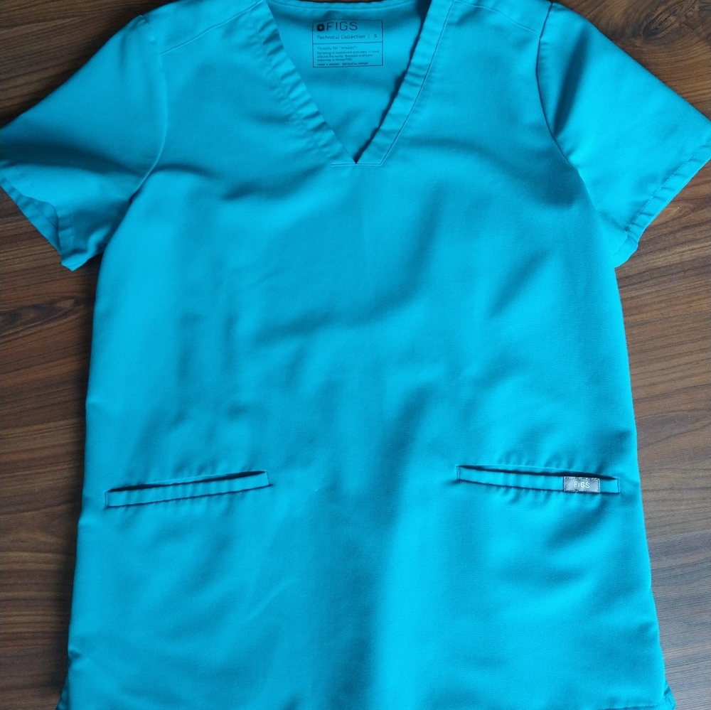 Figs technical collection size small/ teal